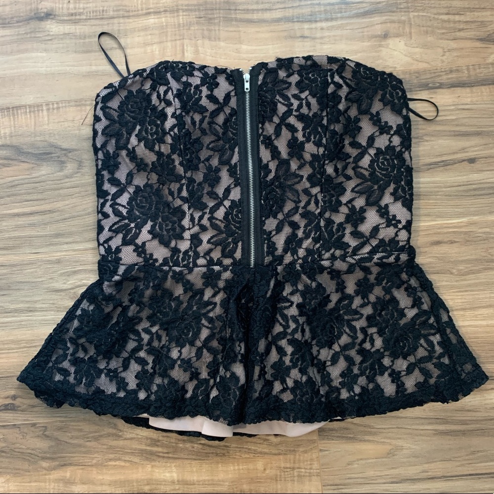 Lacey Peplum Top